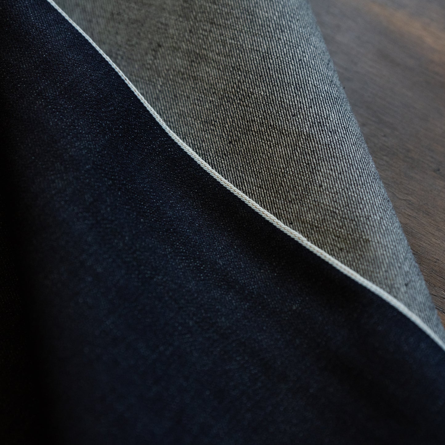 【Outlet】Selvage Denim/ 約14oz/ 約76cm巾