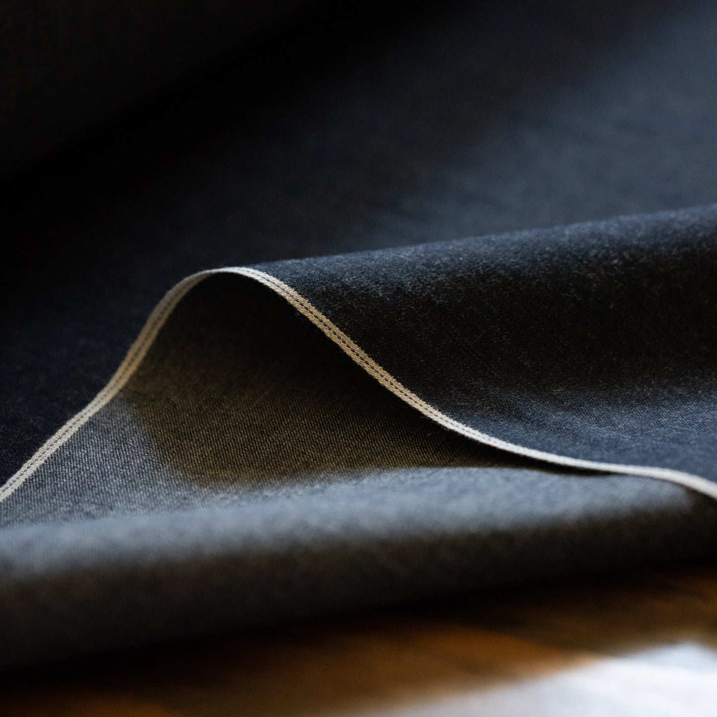 【Outlet】Selvage Denim/ 約10oz/ 約126cm巾